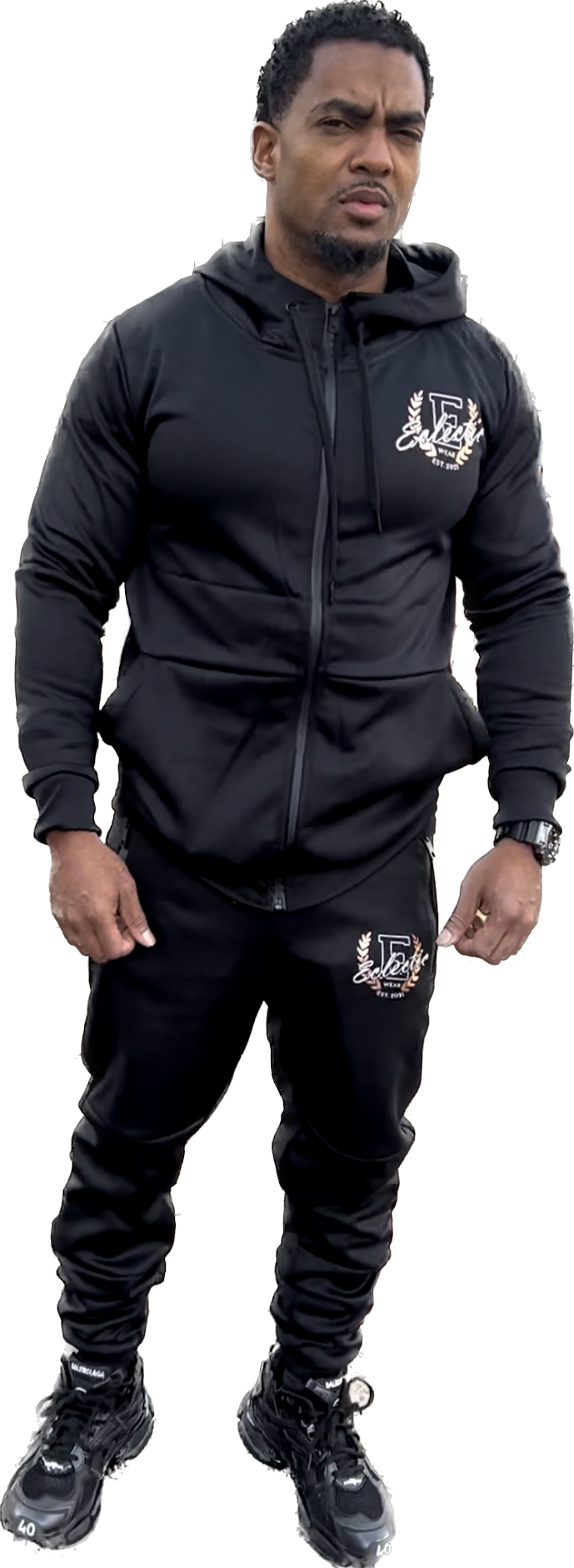 Black Tech Tracksuit